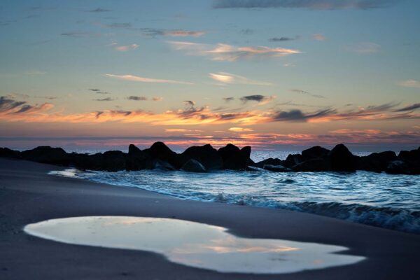 Plaża Niechorze. Zachód Słońca Niechorze